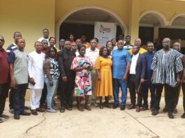 Mr. Ahanu and participants