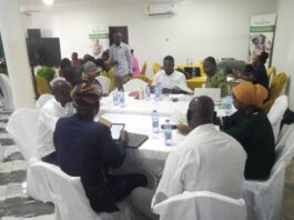 Participants during the workshop