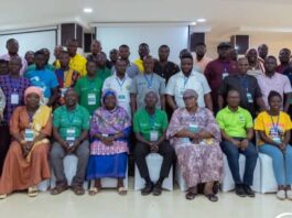 Participants during the workshop