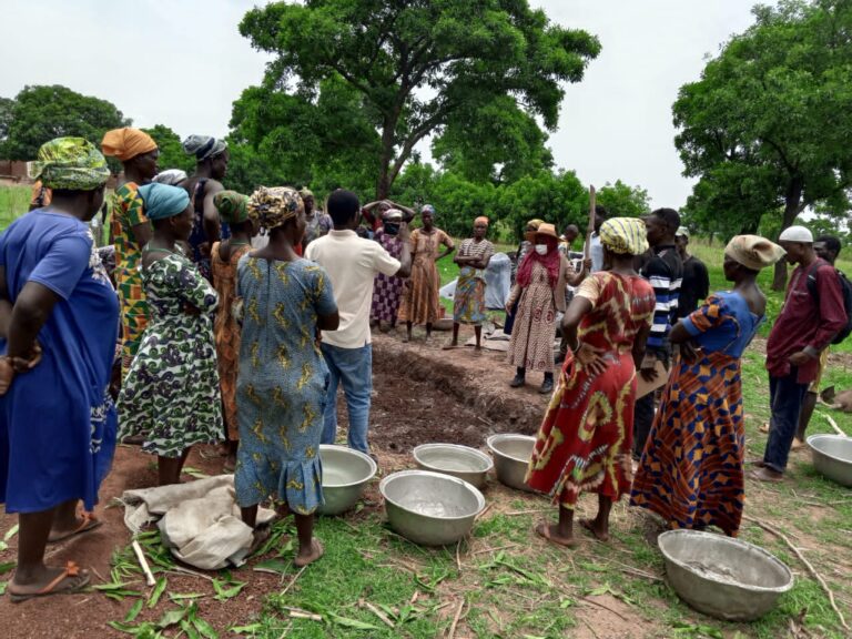 Training on the compost preparation 