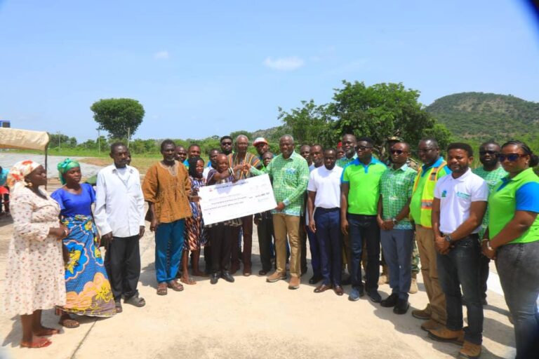 Bui Power Authority provides over GHC400,000 support to yam, groundnut farmers