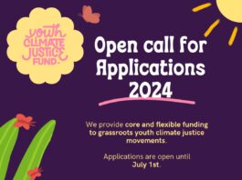 Youth Climate Justice Fund 2024