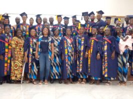 Participants at the Fairtrade Africa's graduation ceremony for its Women’s School of Leadership held at Koforidua in the Eastern Region.
