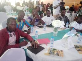 Participants during the event