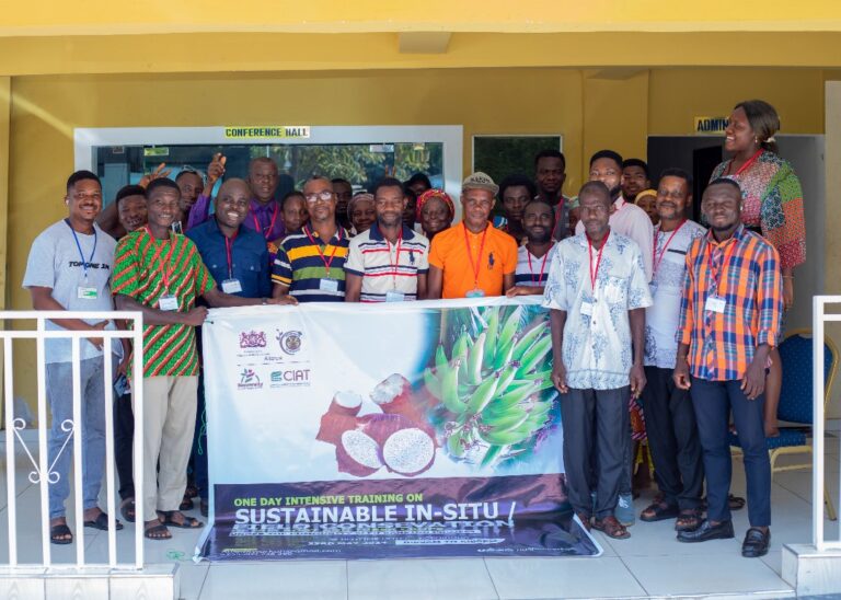 Farmers trained on on-farm conservation of underutilized root and tuber crops 