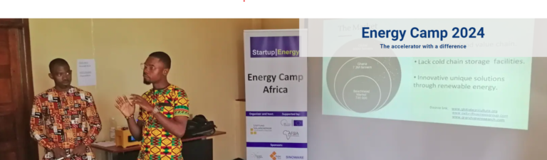 Energy Camp for African Energy Startups