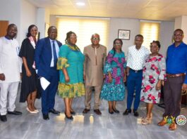 Feed The Future Ghana Policy Link briefs Dr Ato Arthur on decentralising agric sector  
