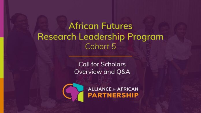 African Futures Call for Scholars African Futures Call for Scholars
