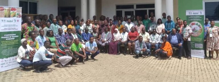 Participants during the opening of the training 