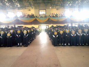 Nkroful Agric SHS graduates 599 students