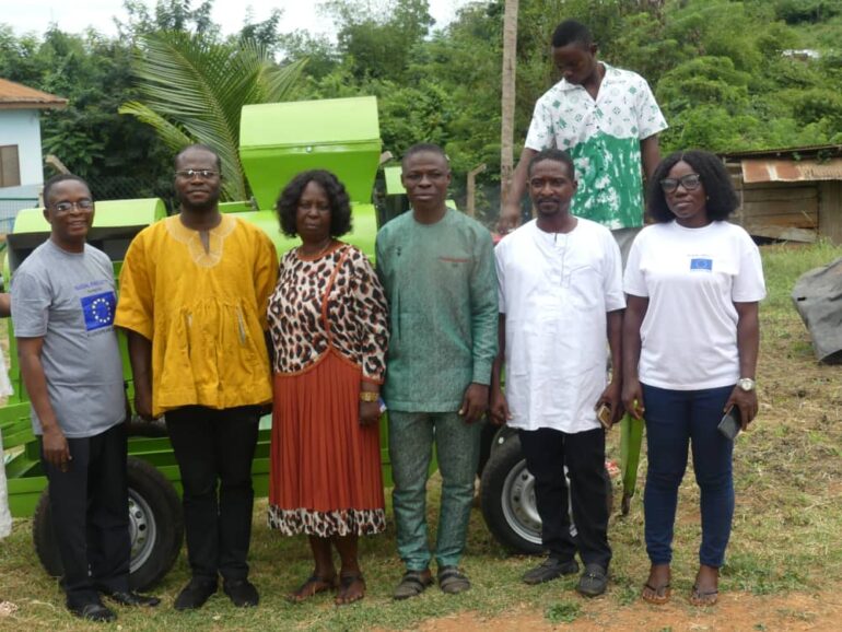 ReDIAL Project supports over 400 farmers in Wiawso with threshing machines