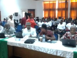 Participants during the event