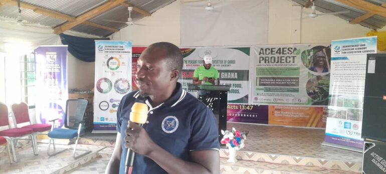 Crop Research Institute educates farmers on agroecology and circular economy principles
