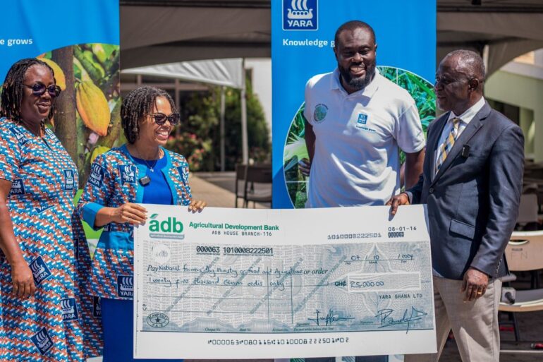 Yara Ghana Limited supports National Farmers’ Day celebration with GHS 25,000