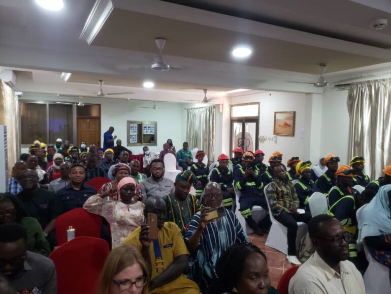 Participants during the event