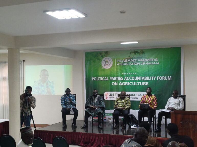 PFAG holds political parties accountability forum