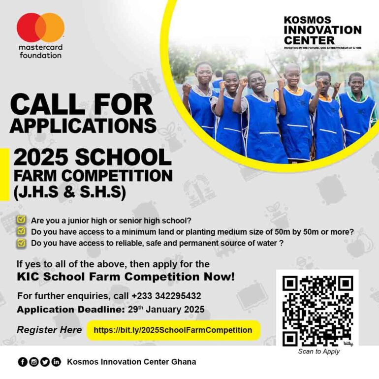 Kosmos Innovation Center School Farm Competition 2025