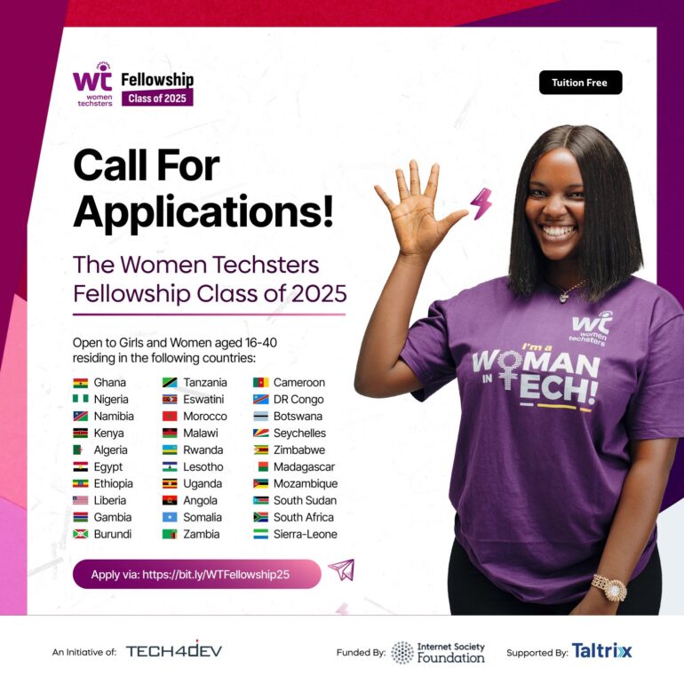 Women Techsters Fellowship Class of 2025