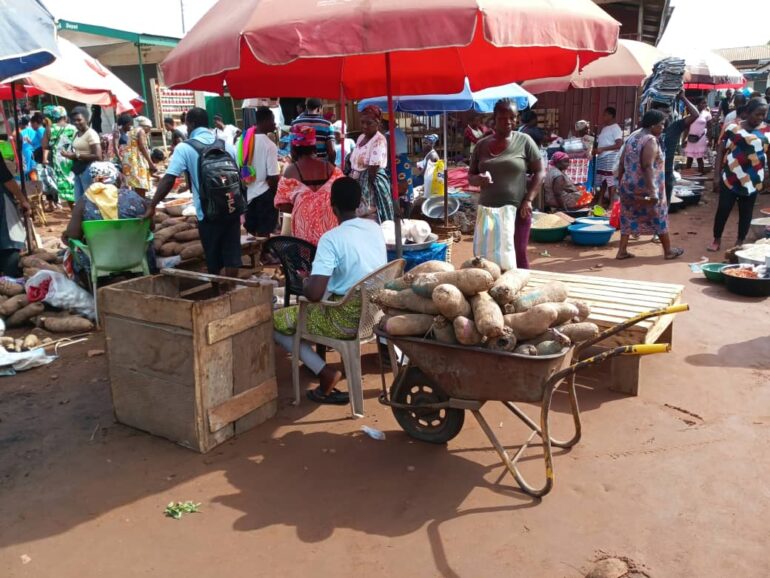 Food prices stable in Ho Market except yam and plantain