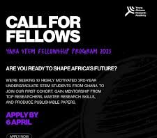 Young Africans Research Academy Fellowship Program (Ghana)