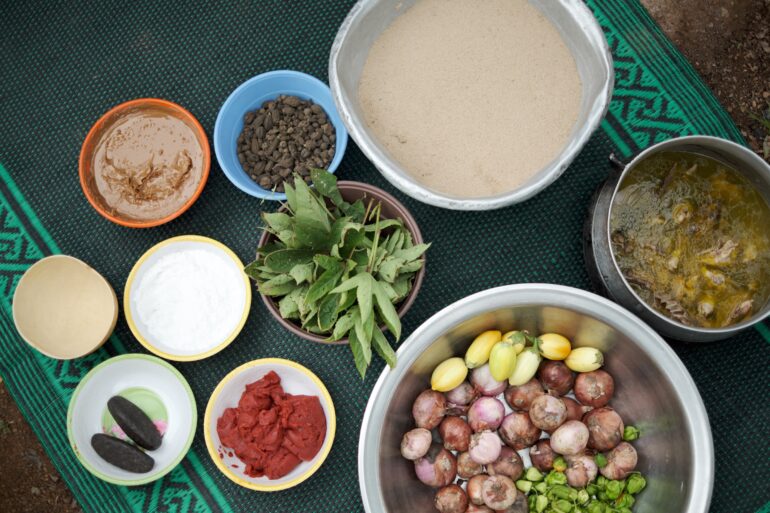 The quality of a diet is essential to prevent all forms of malnutrition and support health, growth, development, and well-being. ©FAO/Fanjan Combrink