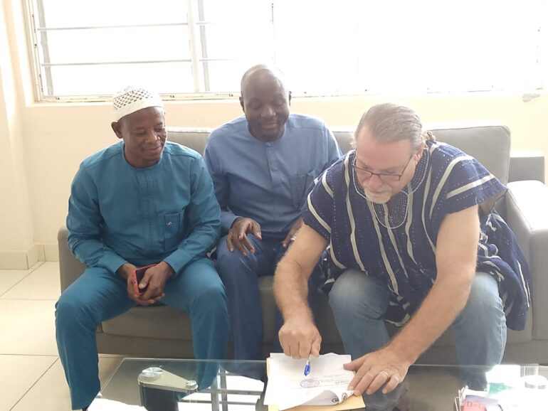The partners signing the MoU 