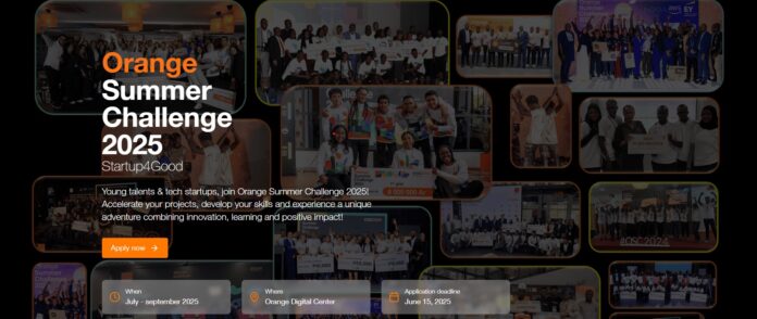 Orange Summer Challenge 2025 for Africa and the Middle East