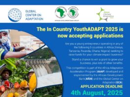 In-Country YouthADAPT Challenge 2025–2026 (Up to $30,000 in funding)