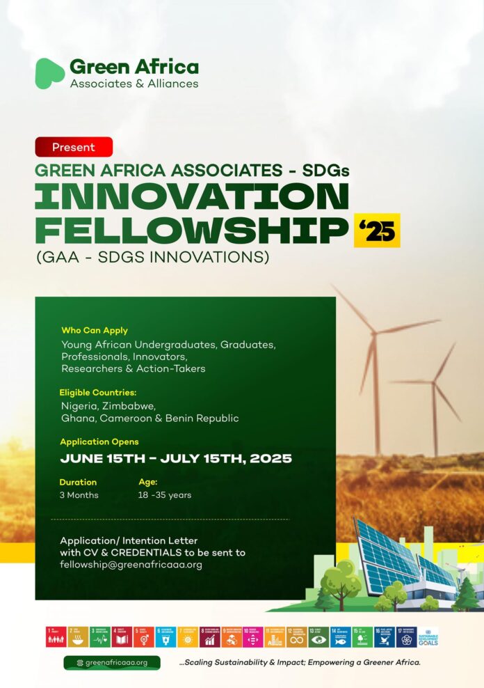 Green Africa Associates - SDGs Innovation Fellowship 2025