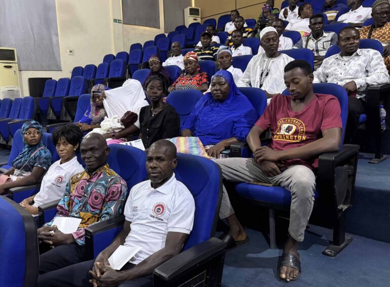Farmers receive indigenous leafy vegetable seeds
