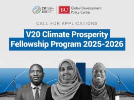 V20 Climate Prosperity Fellowship Program Application