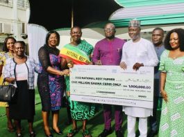 National Best Farmer receives GH¢1 million prize 