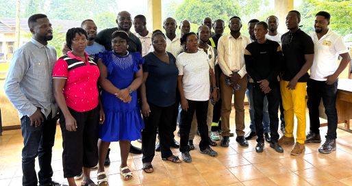 Cocoa farmers share knowledge to tackle deforestation