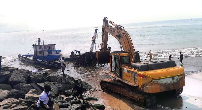 Fisherfolk protest silted Elmina Harbour, demand urgent dredging