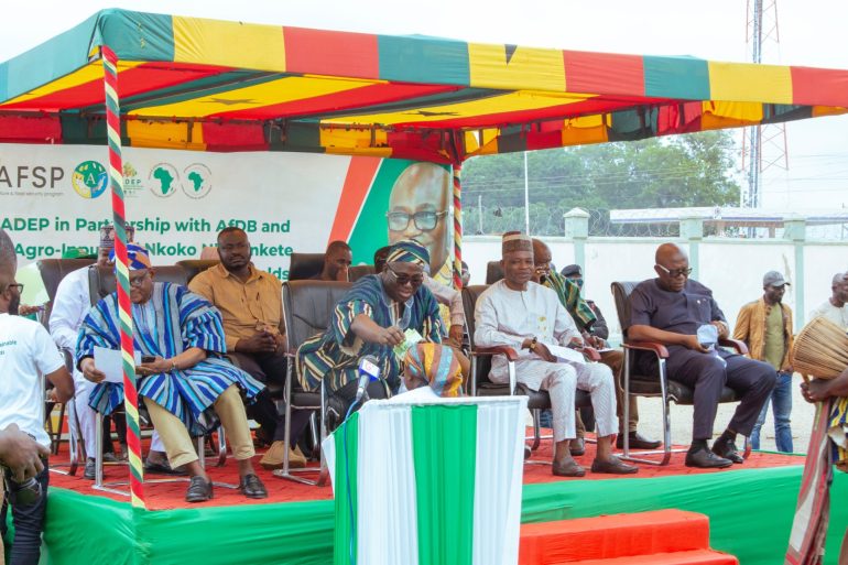 Agriculture Minister launches Input Distribution under $20m GAFSP Project
