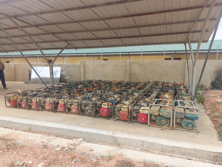 MoFA distributes 900 confiscated galamsey water pumps to farmers to boost food production  