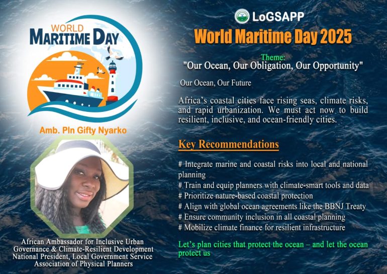 LoGSAPP President marks World Maritime Day 2025