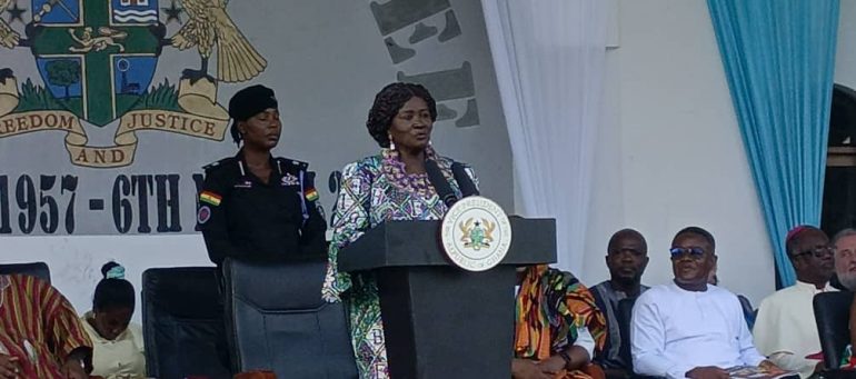 Vice President of Ghana pledges support for modern agriculture at Yam Festival