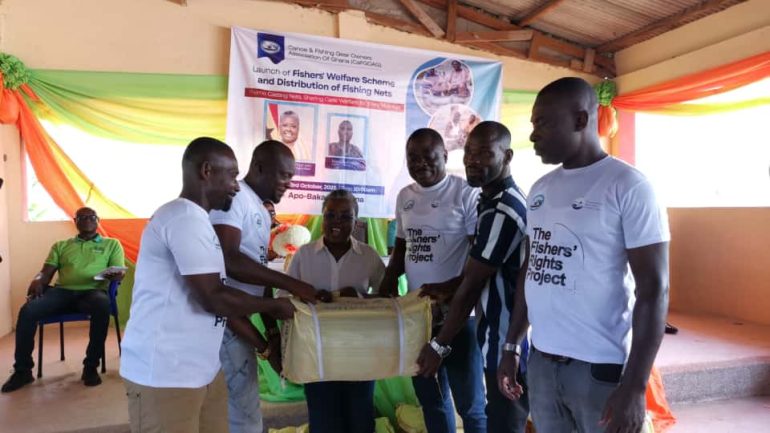 Government, canoe owners launch fishers welfare ccheme in Western Region