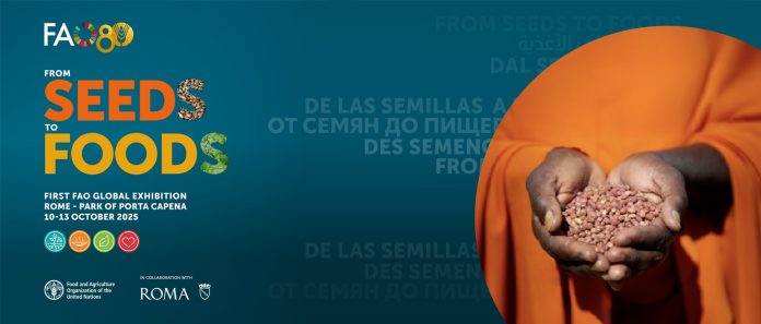 The exhibition will be open from Friday to Sunday (10 – 12 October) from 10:00-19:00 CEST, and on Monday (13 October) from 10:00-13:00 CEST. ©FAO
