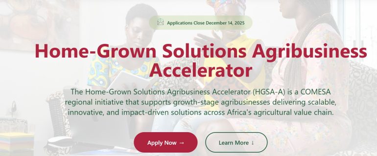 Home-Grown Solutions Agribusiness Accelerator
