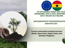 EU launches major forest restoration projects in Ghana