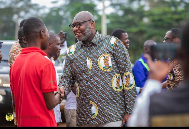 COCOBOD CEO reaffirms commitment to sustainable cocoa sector