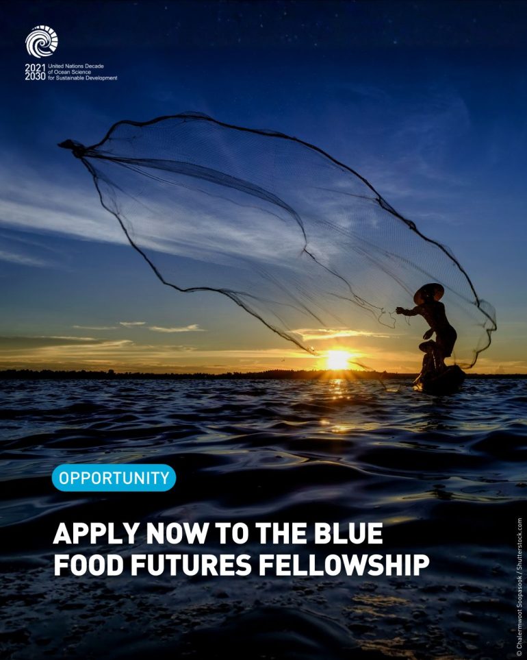 Blue Food Future Fellowship ($10,000 in research funding)