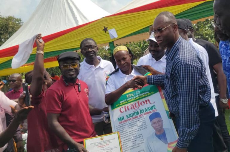 Asante Akim Central honours farmers as pillars of national development