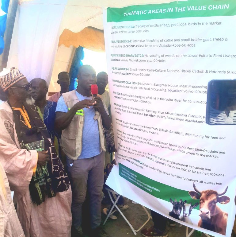 Cattles at the 24-hour International Livestock Market  