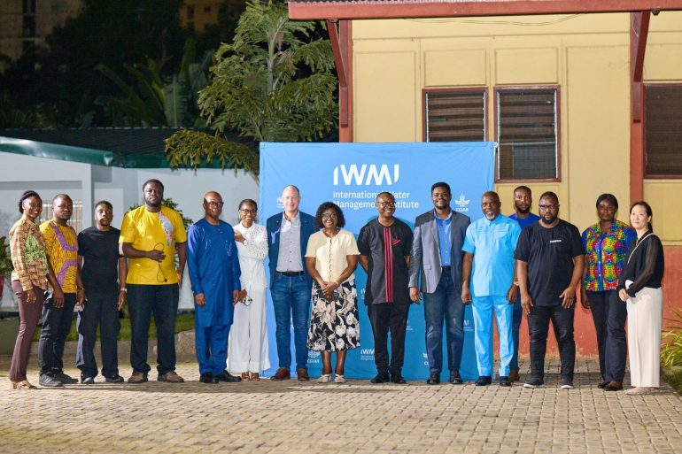 IWMI, Farmerline launch IRRILINE to expand access to solar irrigation in Ghana