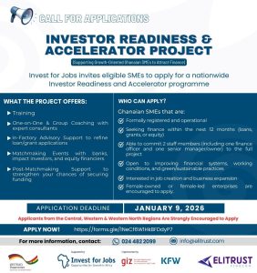 GIZ Ghana Investor Readiness & Accelerator Project