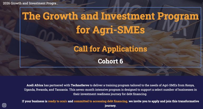 The Growth and Investment Program for Agri-SMEs
