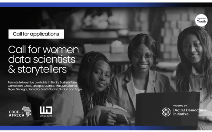 WanaData Fellowships: Digitalise Youth Voices in Africa